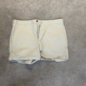 Men’s J Crew Stretch Light Khaki Tan Shorts 5 Inch Inseam NWT